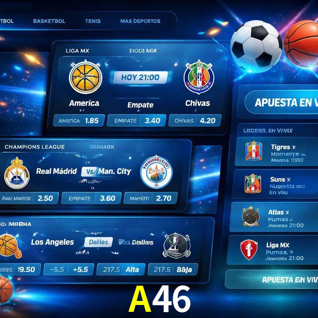 Mercados de apuestas deportivas A46 para jugadores en México